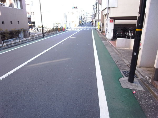 【キャニオンマンション武蔵関】前面道路