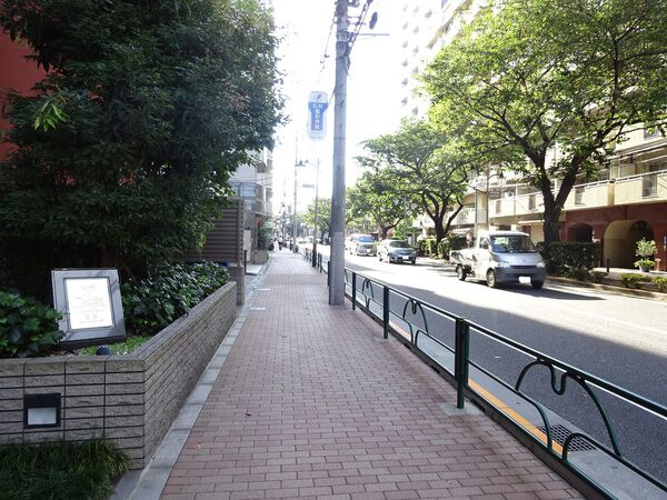 【クレストフォルム桜台サウスステージ】前面道路 【クレストフォルム桜台サウスステージ】前面道路