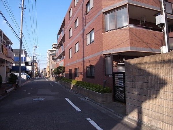 【ダイアパレスグランジエ柴又】前面道路 【ダイアパレスグランジエ柴又】前面道路