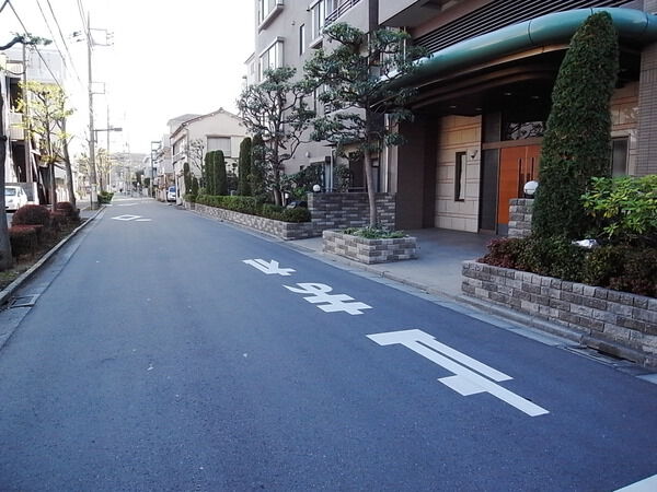 【レクセルマンションお花茶屋】前面道路