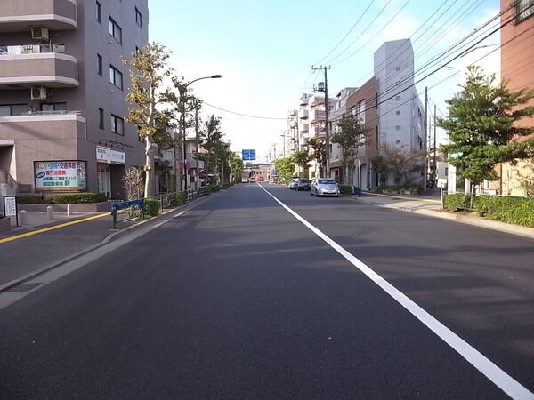 【コスモ堀切菖蒲園駅前】前面道路