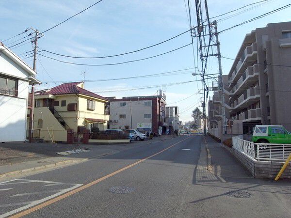 【ヴィルヌーブ保谷】前面道路 【ヴィルヌーブ保谷】前面道路