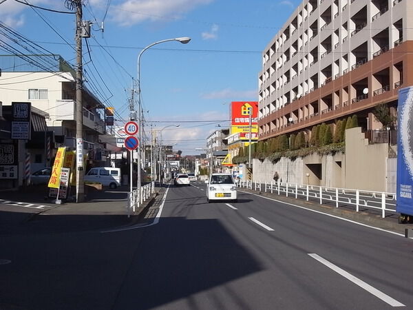 【サンヴェール青葉台】前面道路