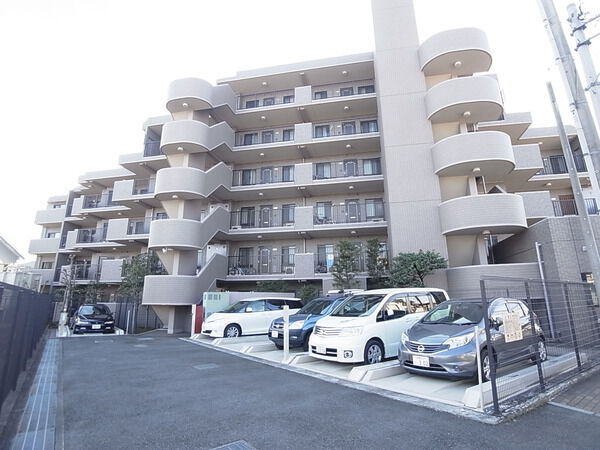 【モアステージ橋本】北側からのマンション外観