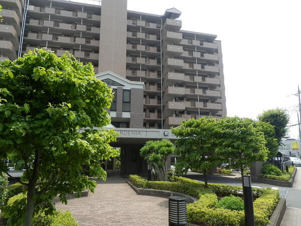 【さがみ野ガーデニア壱番館】現地北側外観