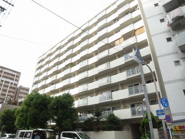 【日商岩井南森町マンション】外観2