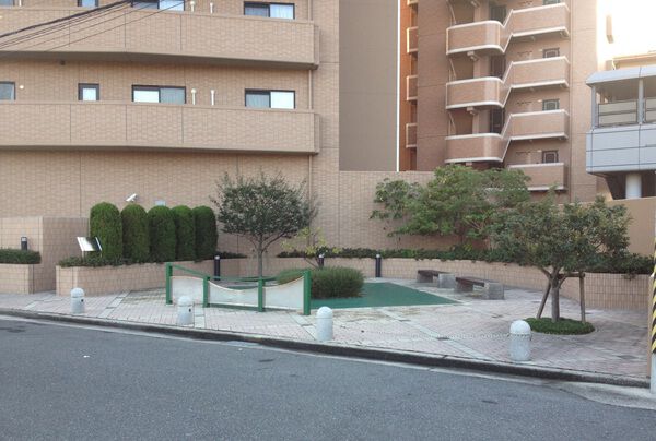 【ジェイシティ古市駅前】公開空地 【ジェイシティ古市駅前】公開空地