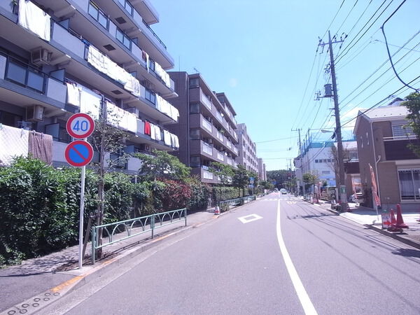 【セザール千歳船橋】前面道路