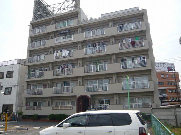 【千歳船橋オリンピックマンション】外観 【千歳船橋オリンピックマンション】外観