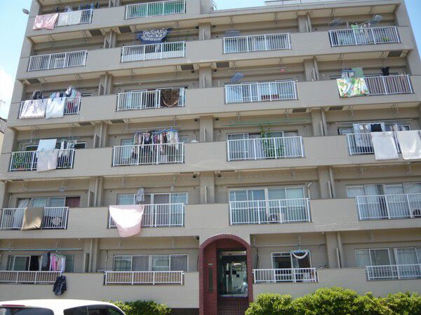 【千歳船橋オリンピックマンション】外観 【千歳船橋オリンピックマンション】外観