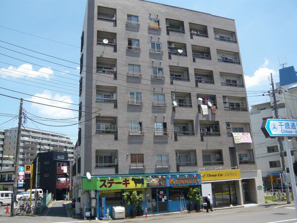 【千歳第一マンション】外観 【千歳第一マンション】外観