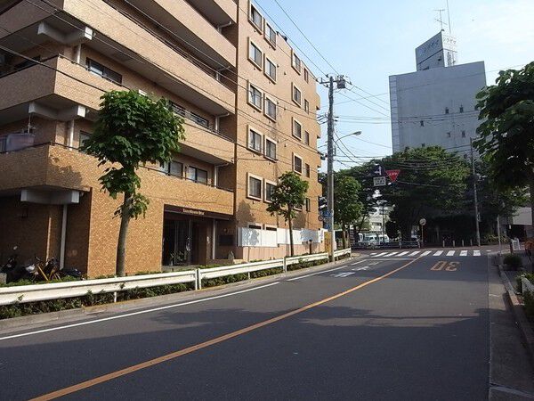 【ライオンズマンション平井】前面道路