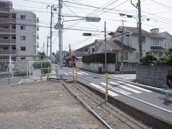【エクアス船橋夏見】前面道路 【エクアス船橋夏見】前面道路