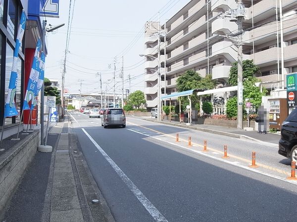 【ペルル夏見台】前面道路