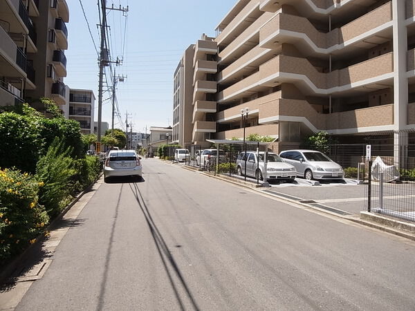 【セントラルコート津田沼Ⅱ】前面道路