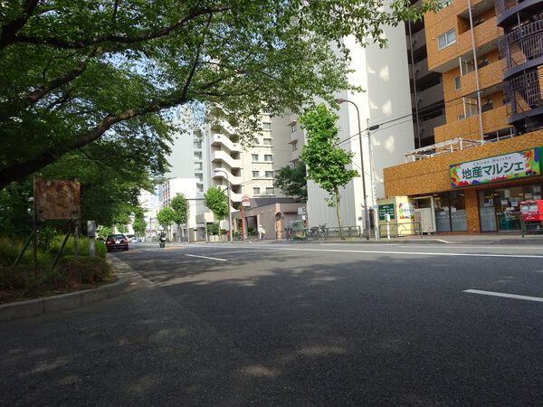 【ライオンズマンション中村橋】前面道路