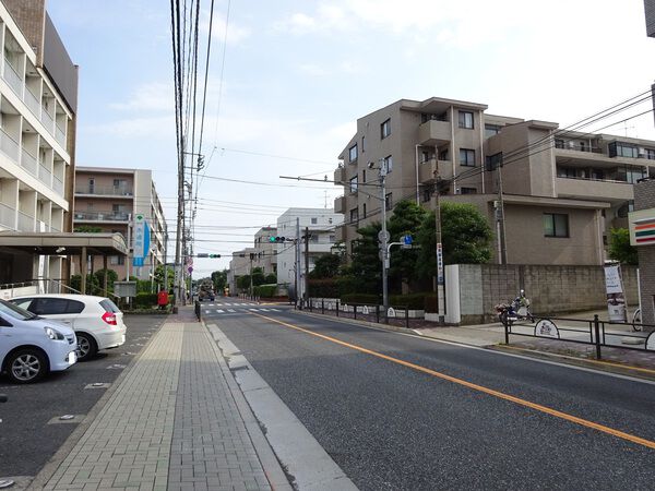 【中村北パークホームズ】前面道路