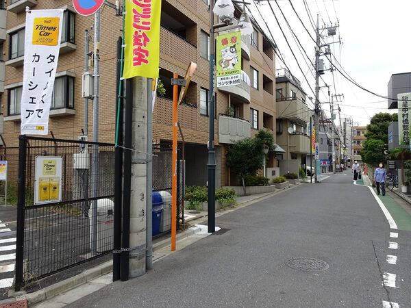 【小田急コアロード中村橋】前面道路