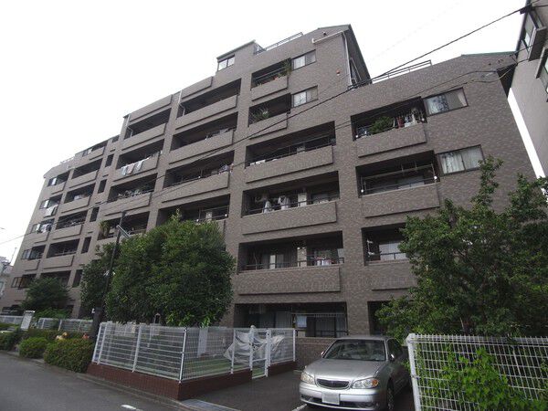 【ドラゴンマンション橋本六番館】落着きあるブラウンタイル貼 【ドラゴンマンション橋本六番館】落着きあるブラウンタイル貼