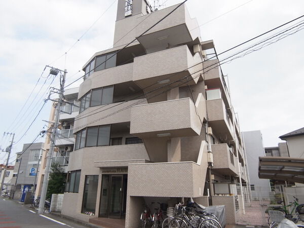 【朝日プラザ橋本】落着きあるライトブラウンタイル貼