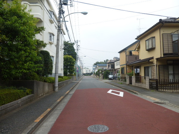【富士見公園通り住宅】前面道路 【富士見公園通り住宅】前面道路
