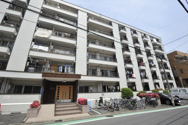 【代々木フラワーマンション】外観 【代々木フラワーマンション】外観