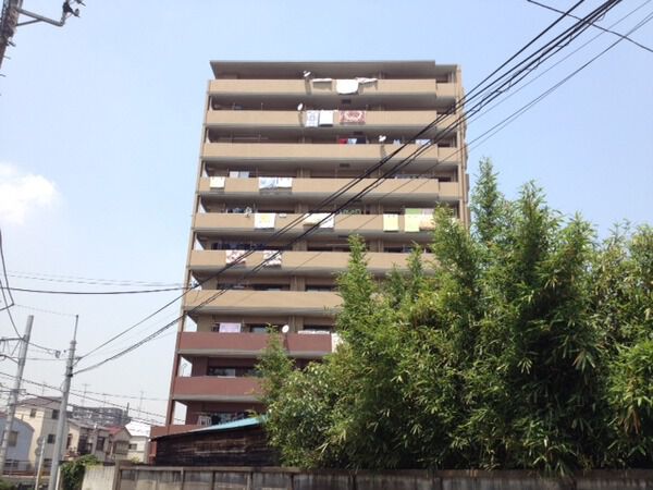【クレストフォルム蒲田】建物外観 【クレストフォルム蒲田】建物外観