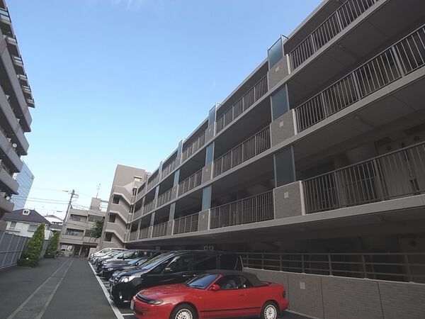 【ガーデンホーム武蔵中原】外観(側面) 【ガーデンホーム武蔵中原】外観(側面)