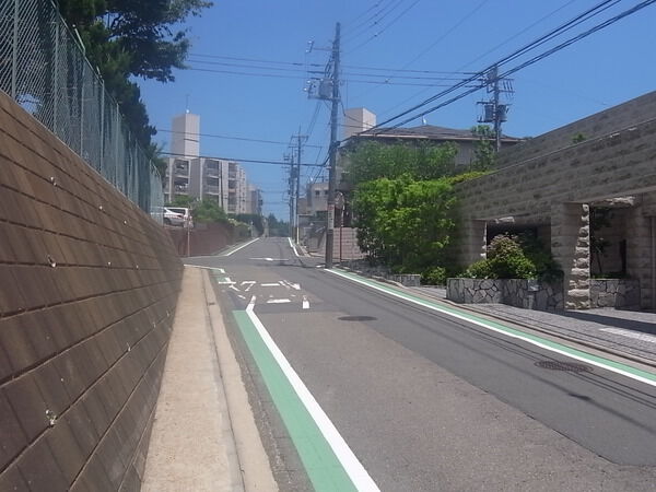 【ザ・ライオンズたまプラーザ美しが丘】前面道路