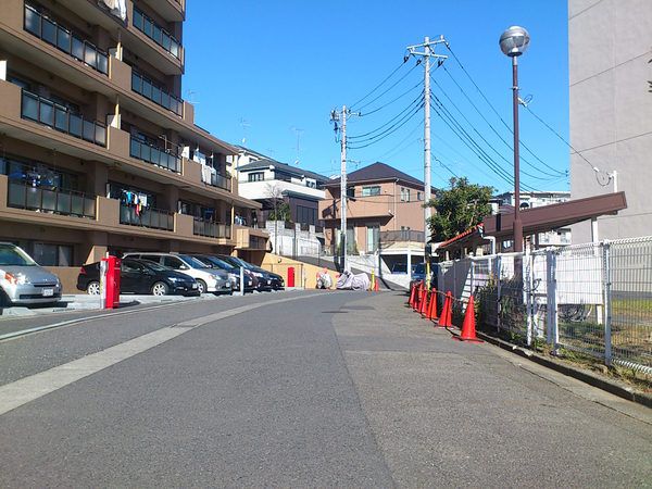 【サングレイス大和】前面道路