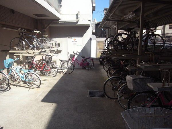 【ルアンジュ福島】駐輪場