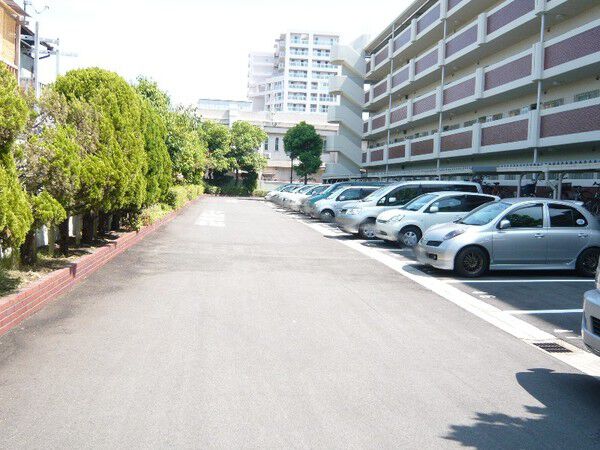 【鶴見緑地第2コーポ】駐車場 【鶴見緑地第2コーポ】駐車場