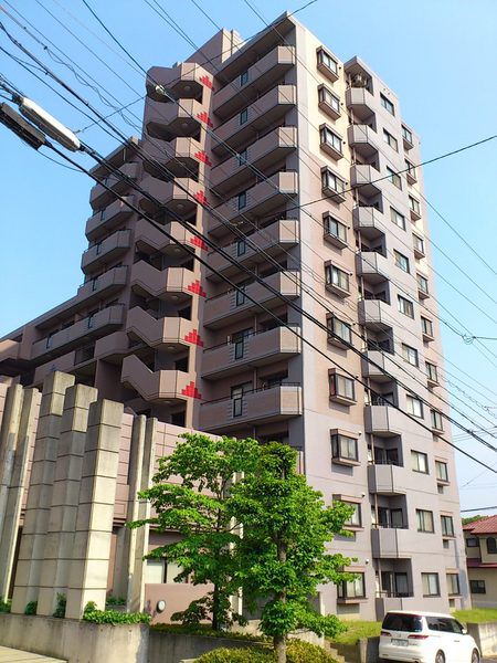 【エスポアクレメント光ヶ丘】外観写真北面 【エスポアクレメント光ヶ丘】外観写真北面