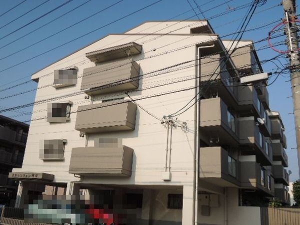 【真栄マンション植田】外観です。 【真栄マンション植田】外観です。