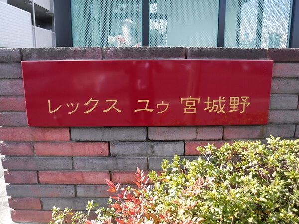 【レックスユゥ宮城野】マンション名