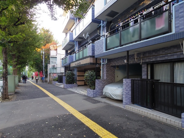 【セザール高田馬場】前面道路 【セザール高田馬場】前面道路