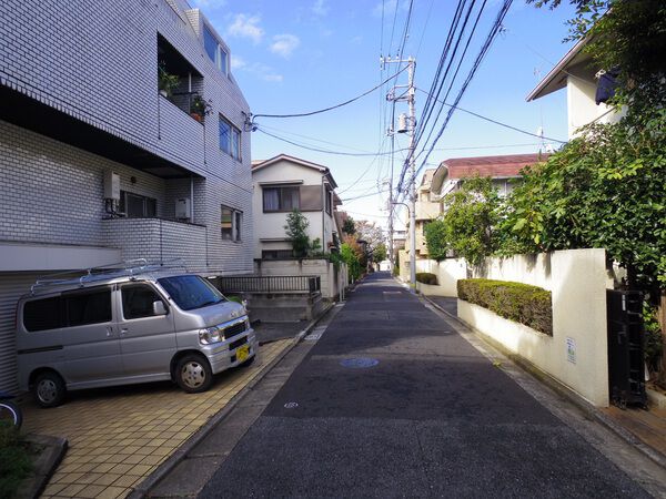 【高田馬場ハイツ】前面道路部分