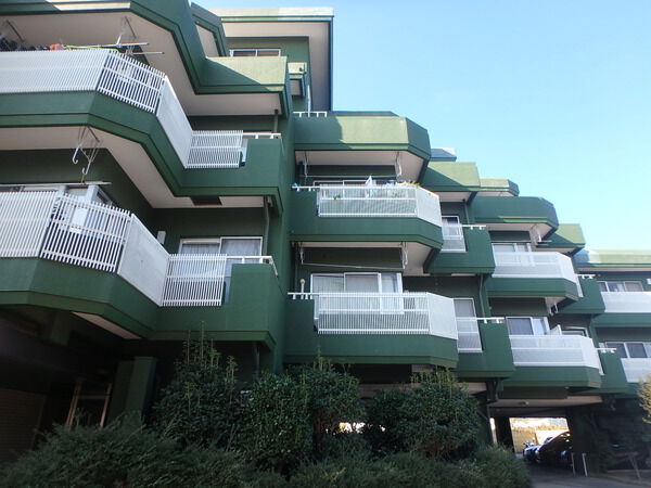 【藤原の郷マンション】外観 【藤原の郷マンション】外観