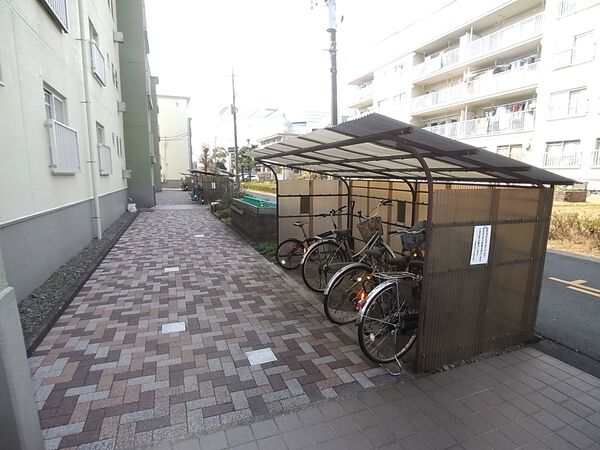【市公社柏陽団地】駐輪場