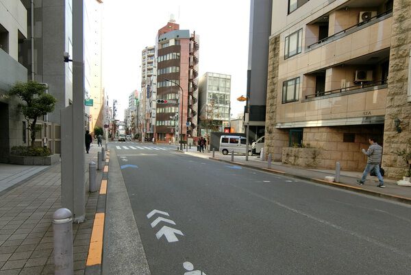 【デュオスカーラ蒲田】前面道路付近