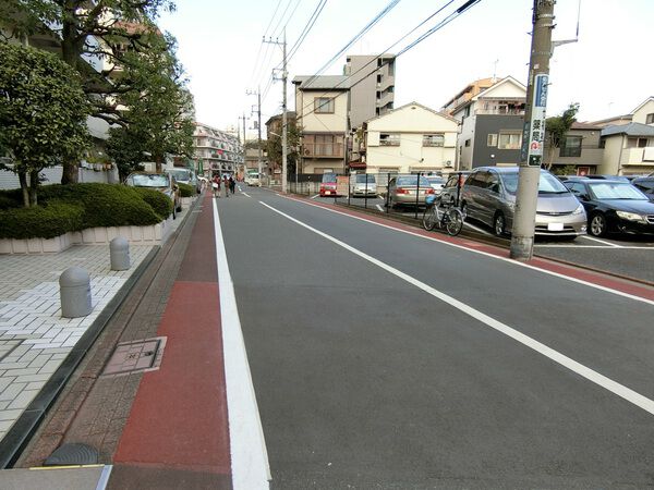 【蒲田シティハウス】前面道路付近