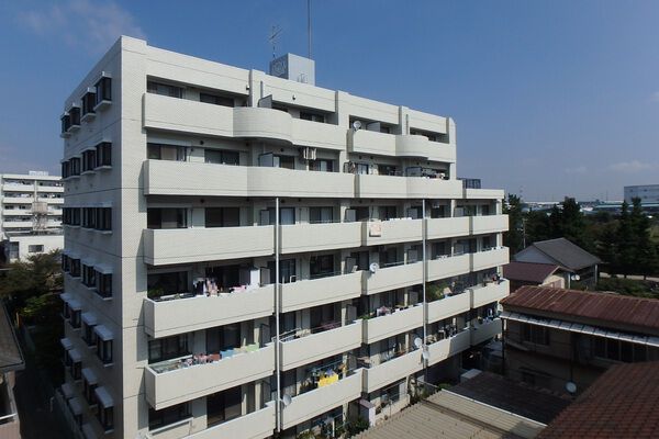 【ライオンズマンション草加松原】外観写真 【ライオンズマンション草加松原】外観写真