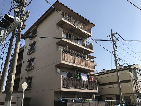 【マンション草加旭園】外観