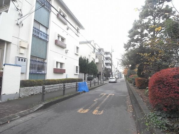 【沼袋パールハイツ】前面道路