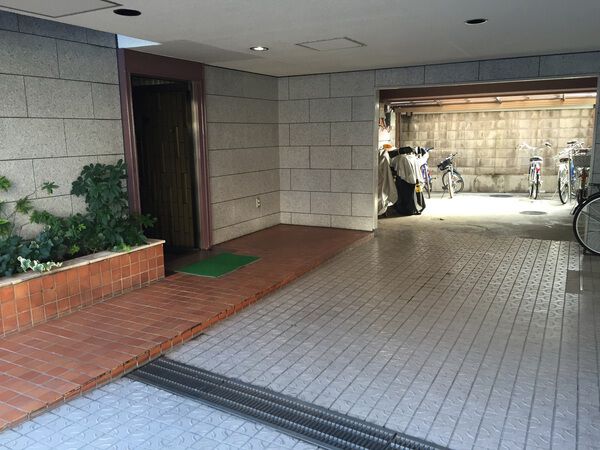 【クレードル柿の木坂】エントランス 【クレードル柿の木坂】エントランス