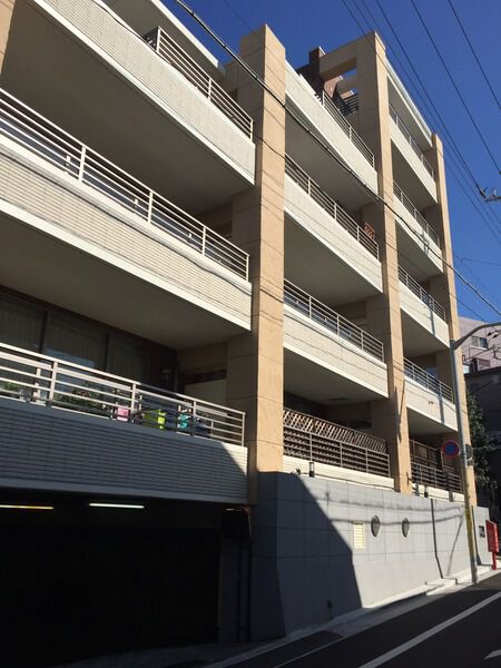 【ビューネ柿の木坂】外観 【ビューネ柿の木坂】外観