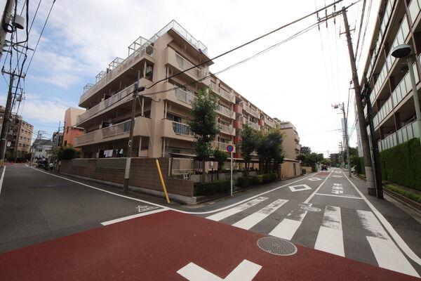 【矢口マイコーポ】前面道路 【矢口マイコーポ】前面道路
