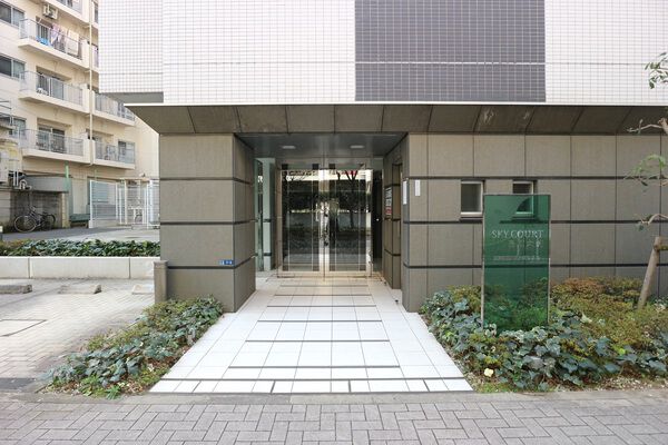 【スカイコート品川大崎】エントランス