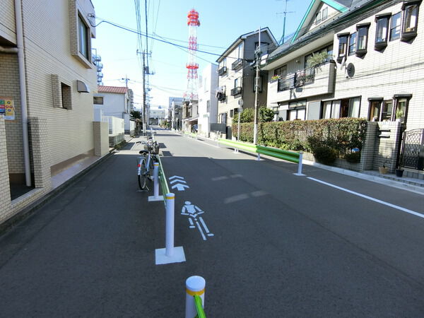 【ハイタウン池上第５】前面道路