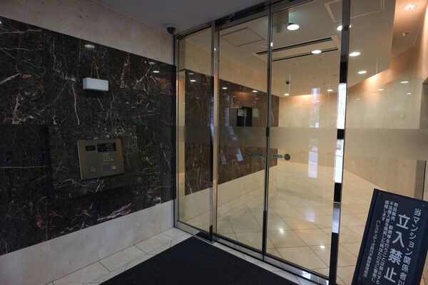 【パレステュディオ品川不動前】エントランス